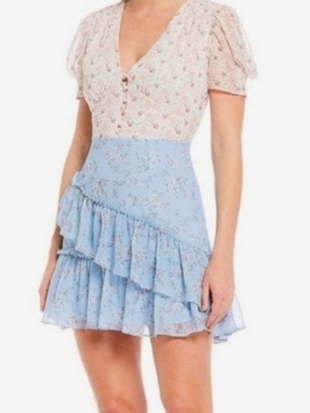 Shabby Chic Dress, Size M - Picture 3 of 11